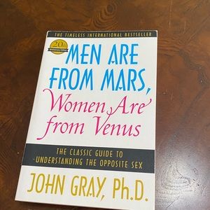 Men are from Mars, women are from Venus